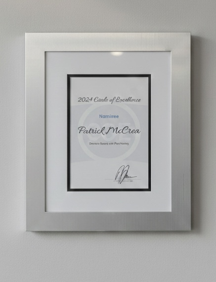 2024 Circle of Excellence Award — Nominee — Patrick McCrea