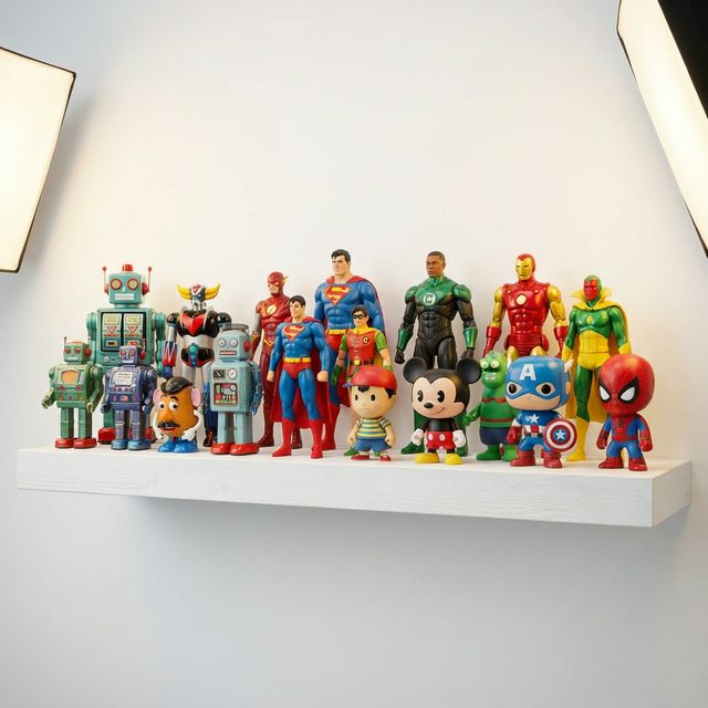 Collectible toy manufacturing - action figures vinyl toys blind boxes