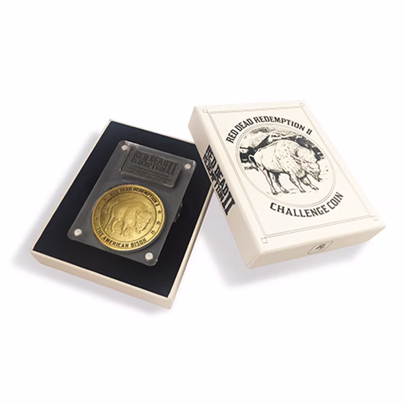 Red Dead Redemption II Challenge Coin Box