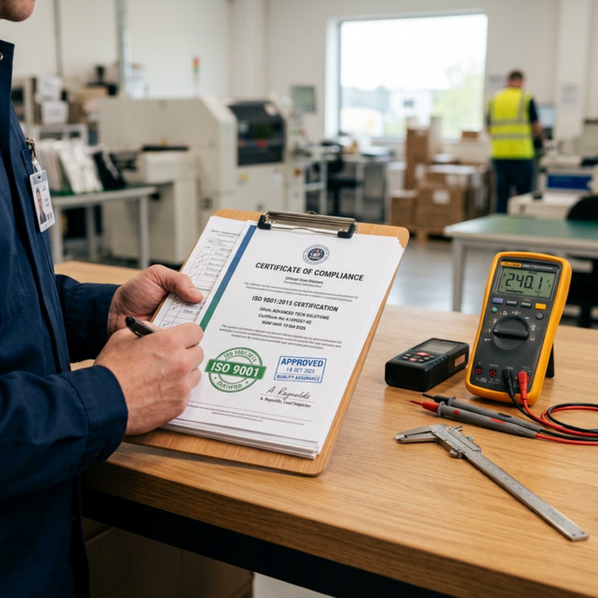 Manufacturing compliance planning and audit preparation