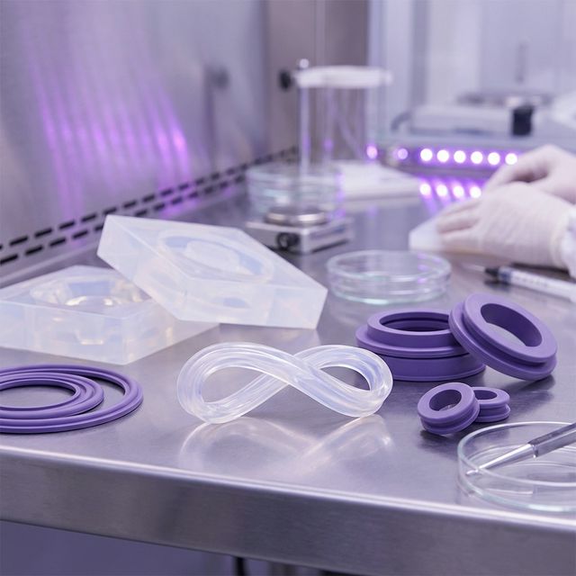 Silicone and rubber compound sourcing and manufacturing